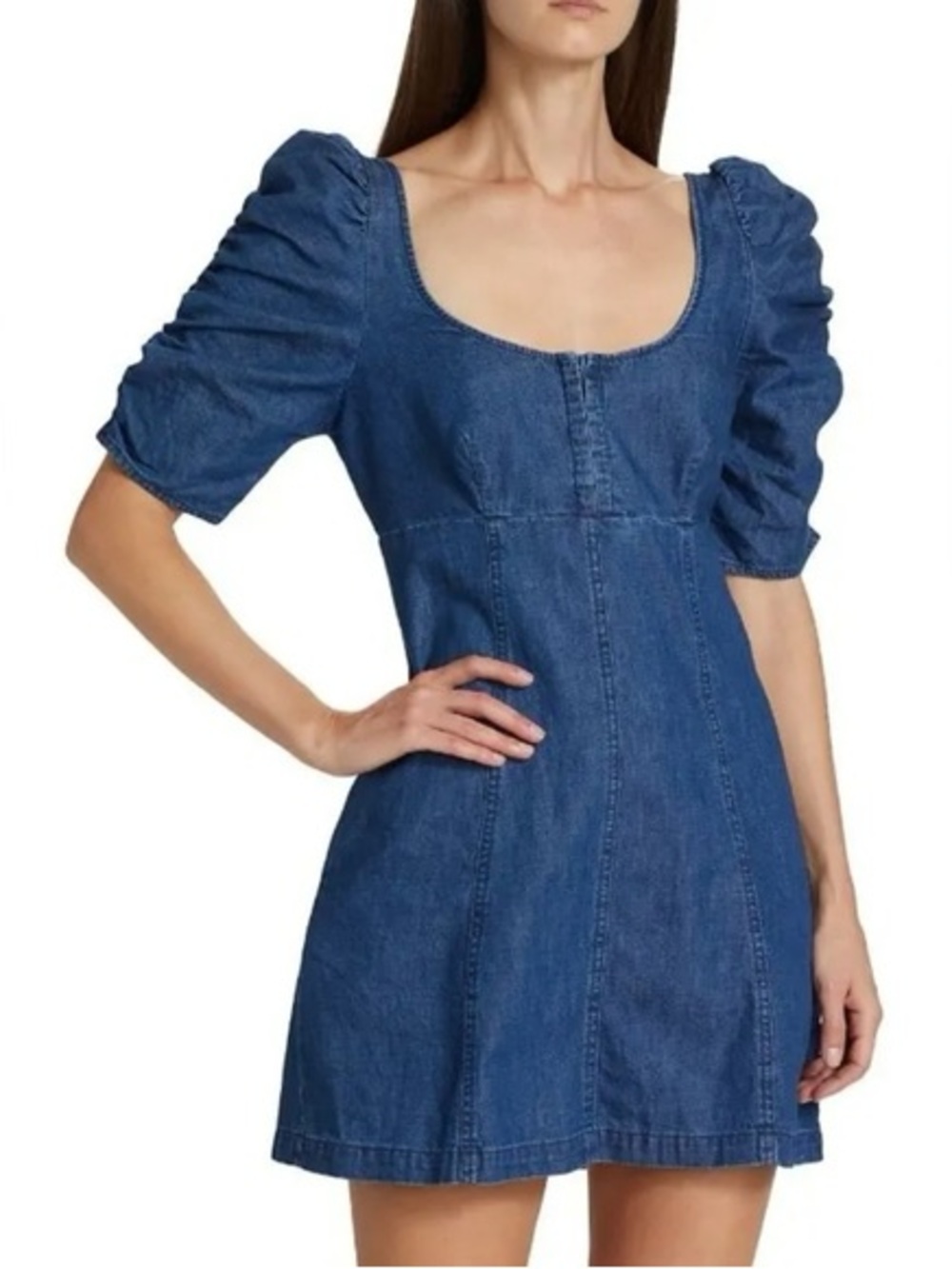 Free People denim dress